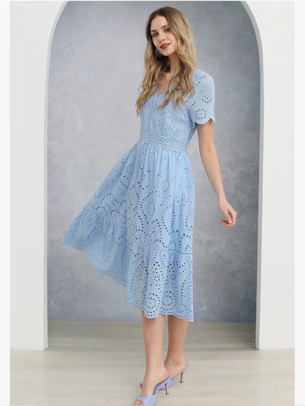 NWT Chicwish Cotton Lace Dress